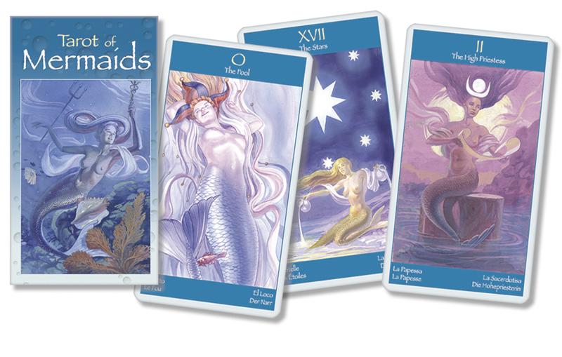Omslag van Scarabeo tarot of the mermaids