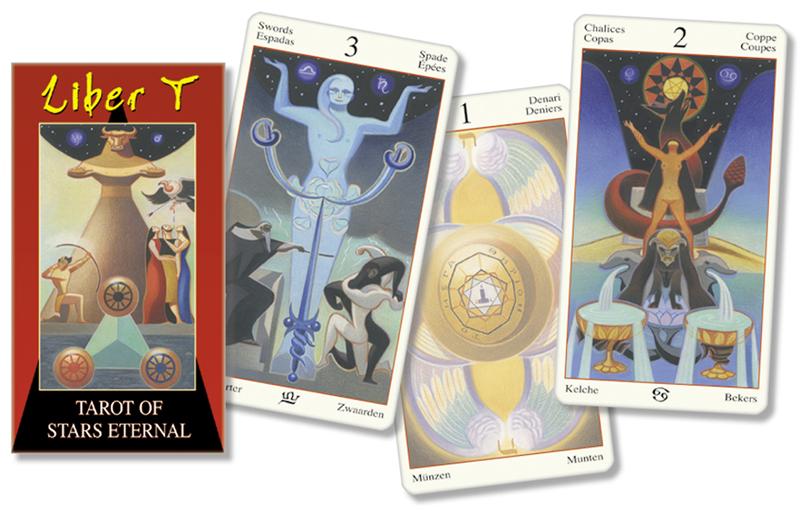 Omslag van Lo Scarabeo Liber T tarot