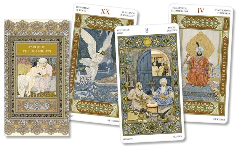 Omslag van Scarabeo Tarot van 1001 Nacht nl