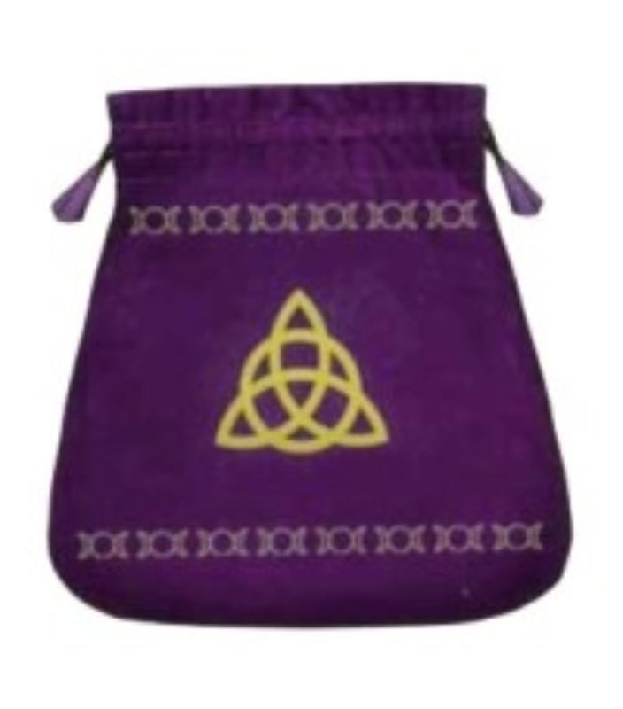 Omslag van Tarot buidel fluweel Triple Goddess