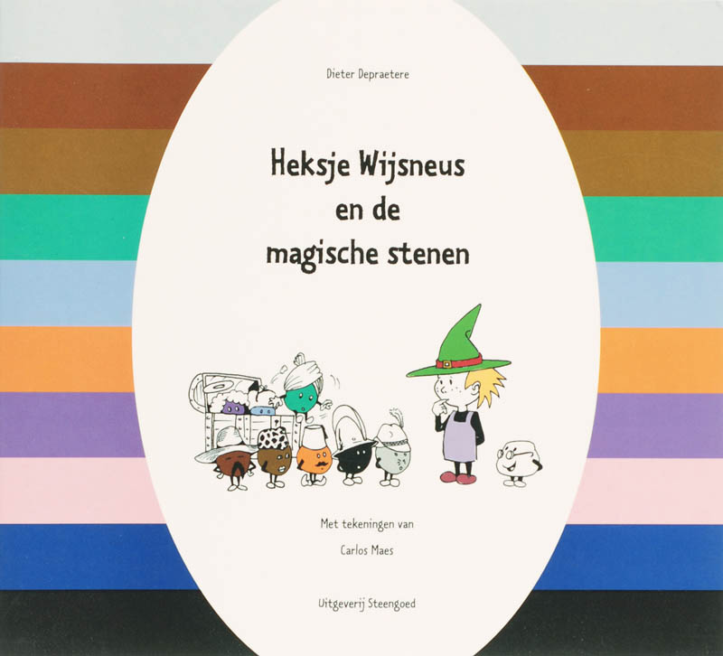 Omslag van Heksje Wijsneus en de magische stenen