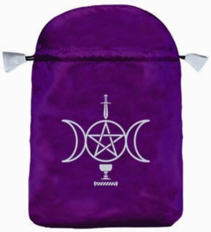 Omslag van Tarot buidel Wicca satijn