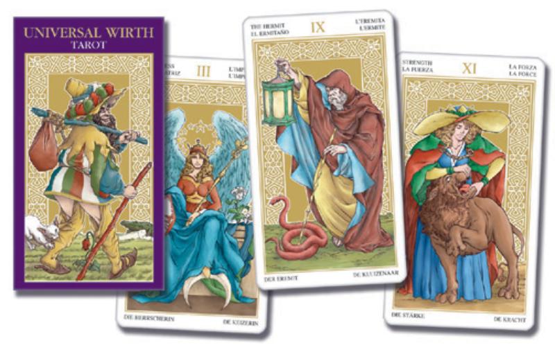 Omslag van Scarabeo Universal Wirth Tarot (NL)