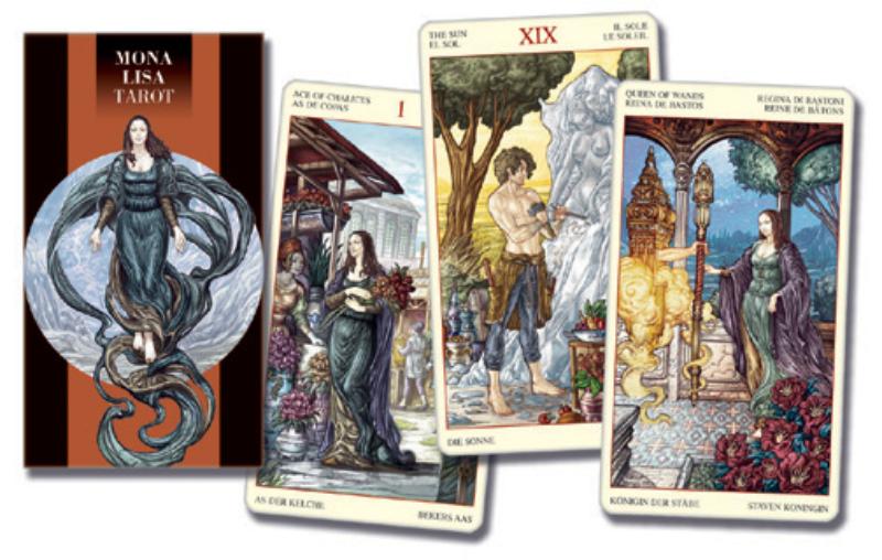 Omslag van Scarabeo Mona Lisa Tarot (NL)