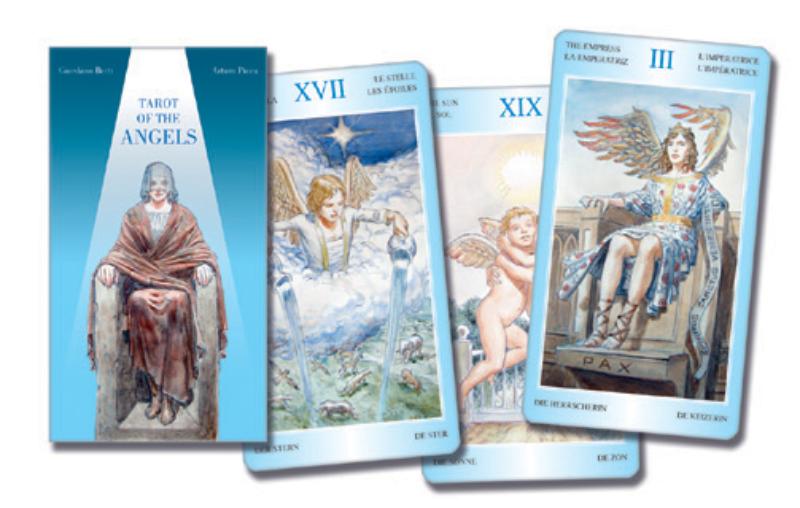 Omslag van Scarabeo Tarot of the Angels (NL)