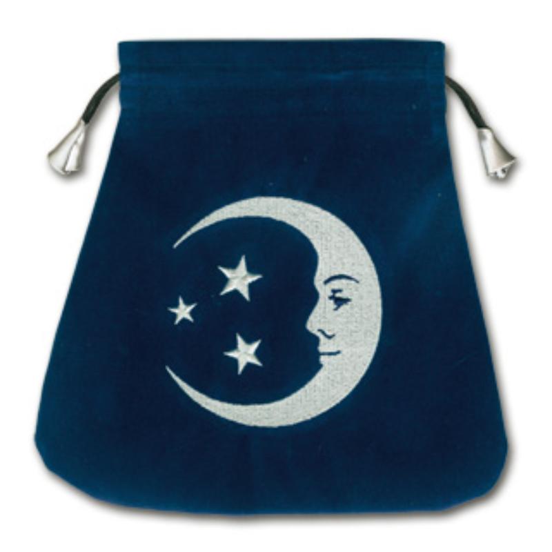 Omslag van Tarotbuidel Halve Maan (velours)
