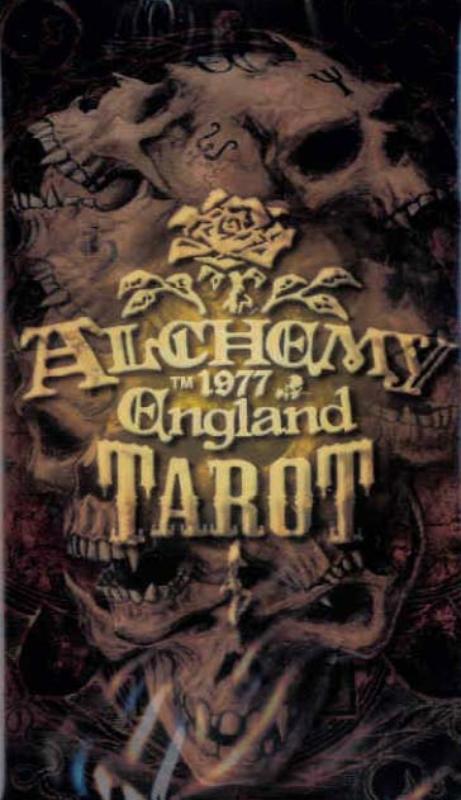 Omslag van Alchemy 1977 England tarot