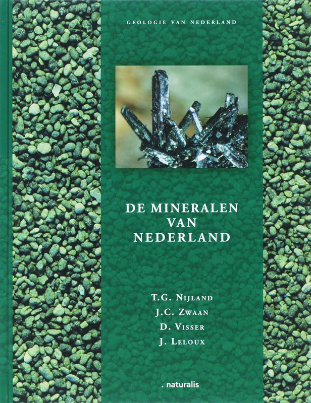 Omslag van De mineralen van Nederland