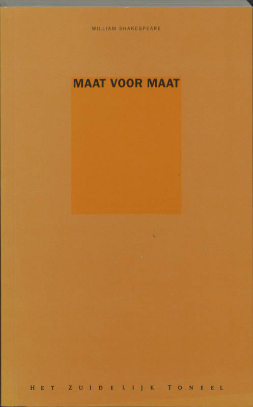 Omslag van Maat voor maat