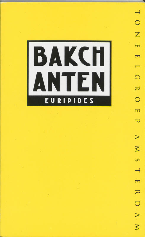 Omslag van Bakchanten