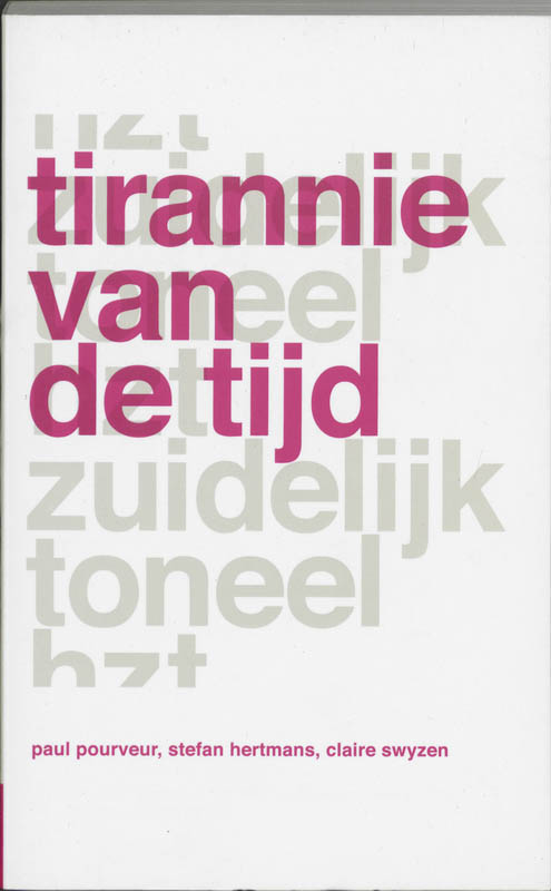 Omslag van Tirannie van de tijd