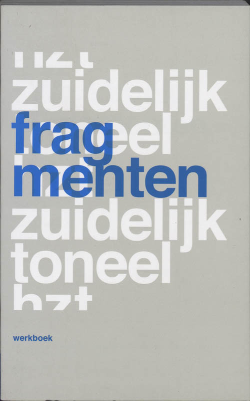 Omslag van Werkboek Fragmenten