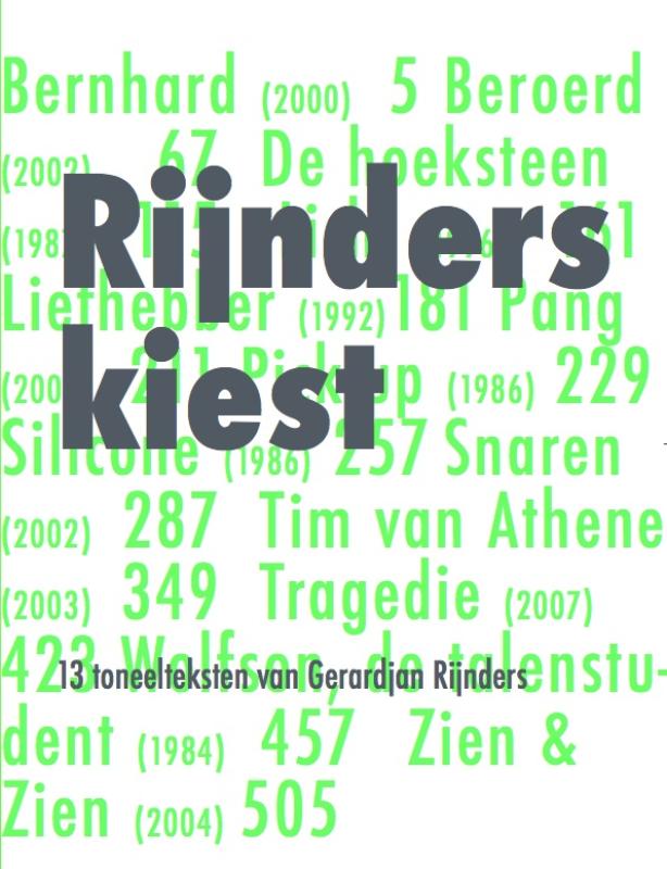 Omslag van Rijnders Kiest