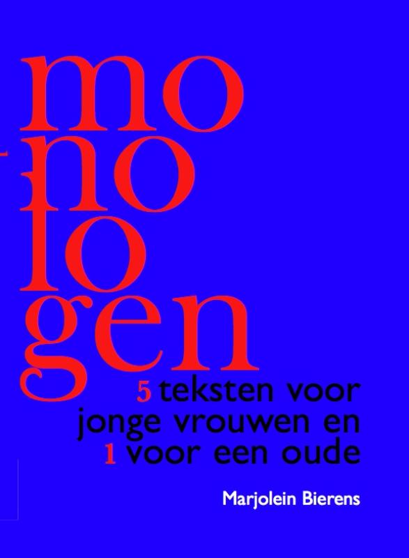 Omslag van Monologen voor meisjes