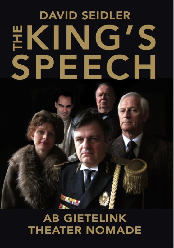 Omslag van The king's speech