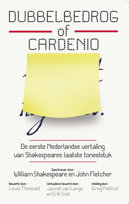 Omslag van Dubbel bedrog of Cardenio