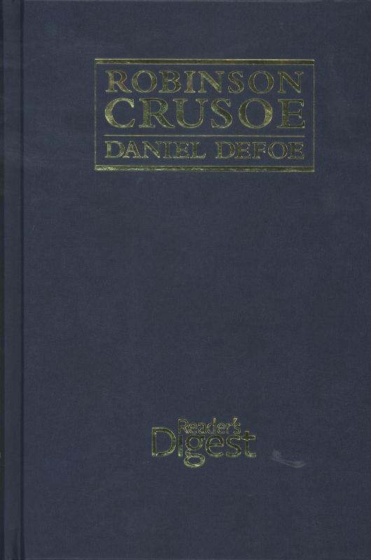 Omslag van Robinson Crusoe