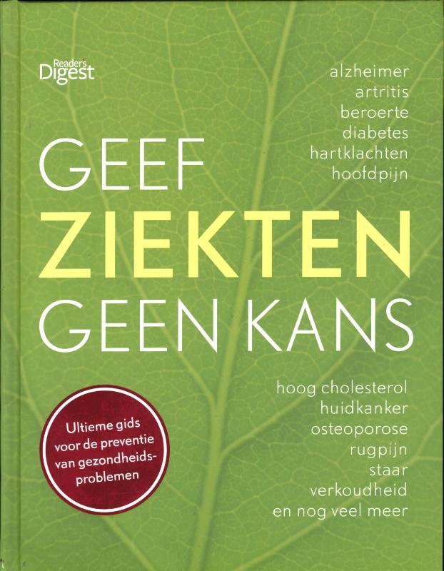 Omslag van Geef ziekten geen kans