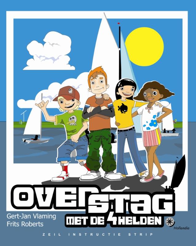 Omslag van Overstag metde 4 helden