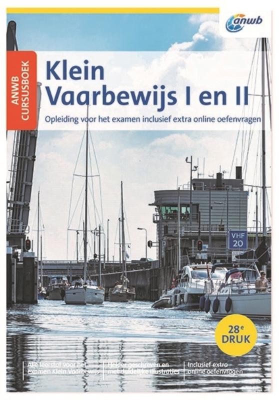 Omslag van ANWB Cursusboek Klein Vaarbewijs I en II