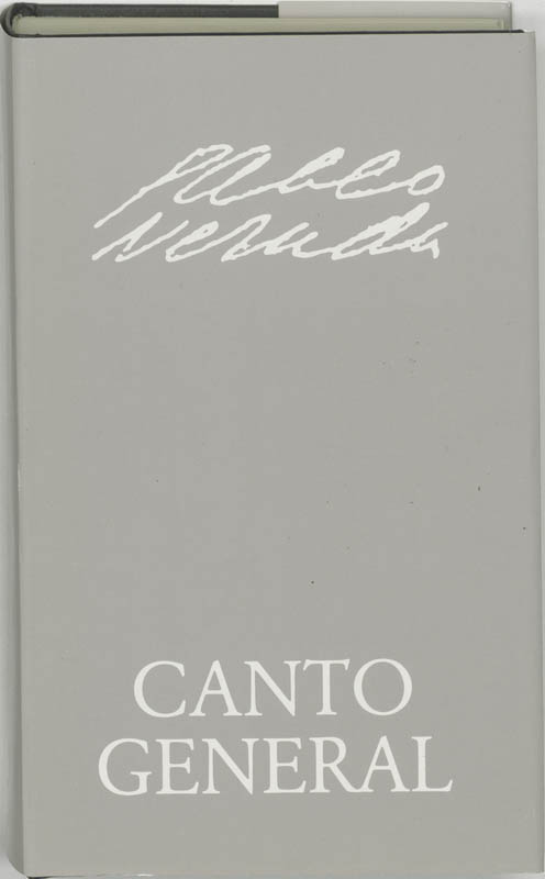 Omslag van Canto general