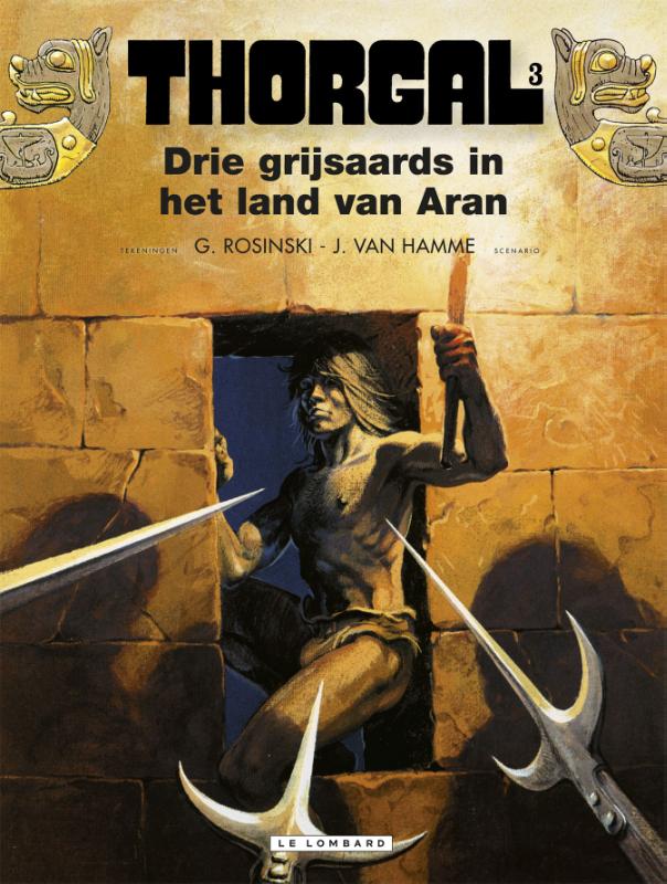 Omslag van De Drie grijsaards in het land van Aran