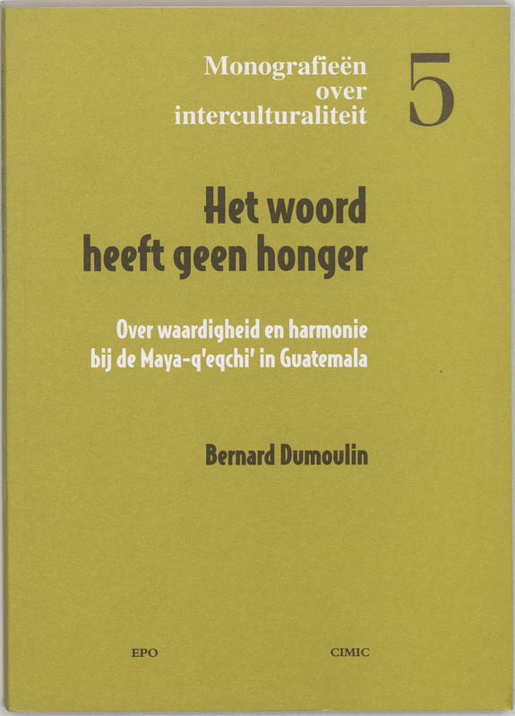 Omslag van Het woord heeft geen honger