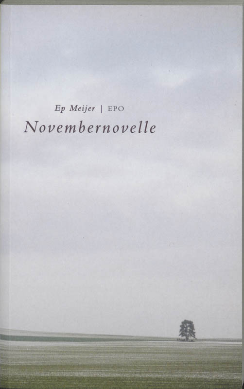 Omslag van Novembernovelle