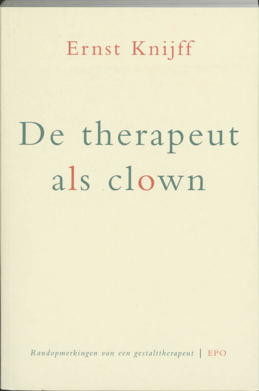 Omslag van De therapeut als clown