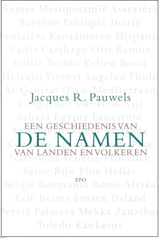 Omslag van Een geschiedenis van de namen van landen en volkeren