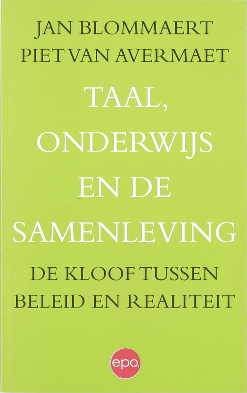 Omslag van Taal en onderwijs en de samenleving