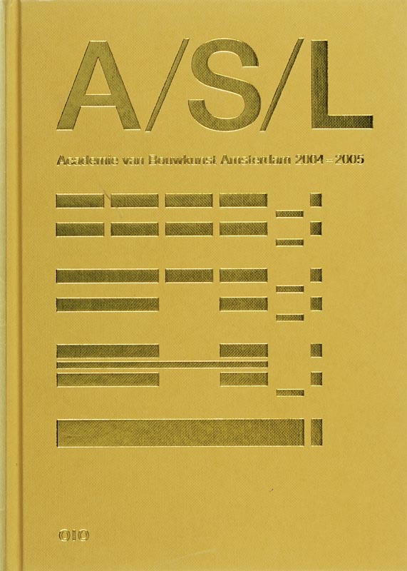 Omslag van A/S/L 2005