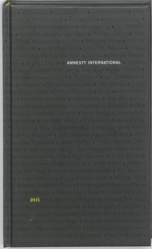 Omslag van Amnesty International agenda 2011