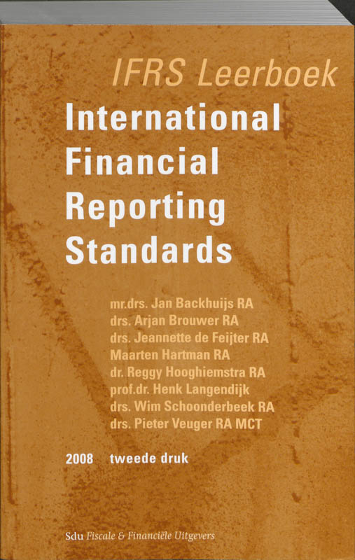 Omslag van IFRS Leerboek