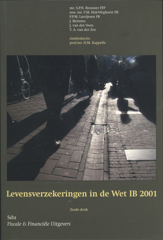 Omslag van Levensverzekeringen in de Wet IB 2001