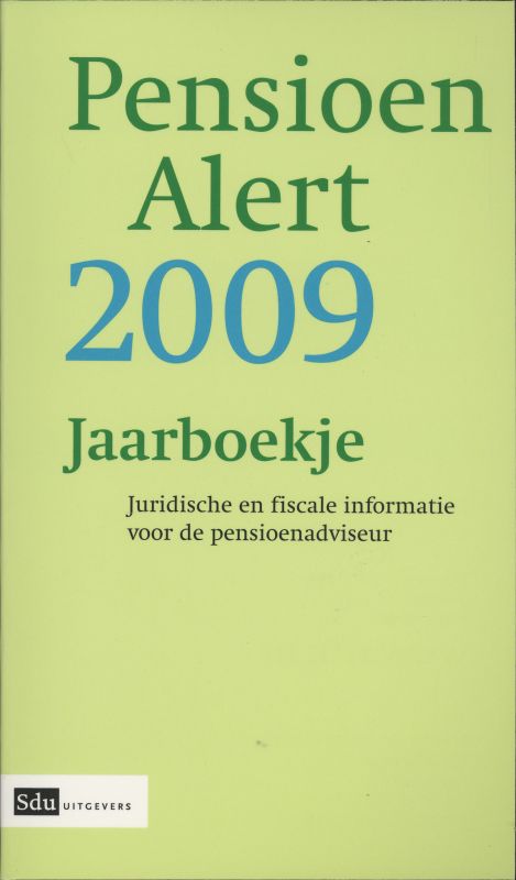 Omslag van 2009