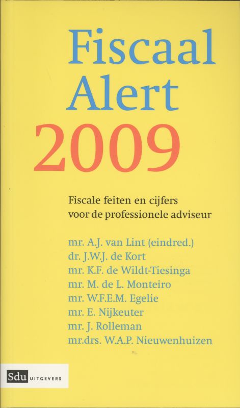 Omslag van 2009