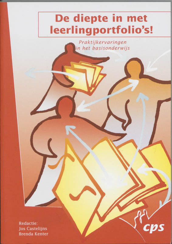 Omslag van De diepte in met leerlingportfolio's!