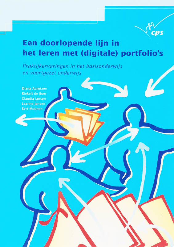 Omslag van Een doorlopende lijn in het leren met (digitale) portfolio's