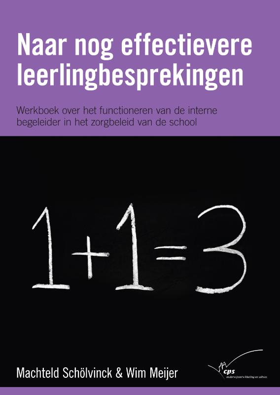 Omslag van Naar nog effectievere leerlingbesprekingen