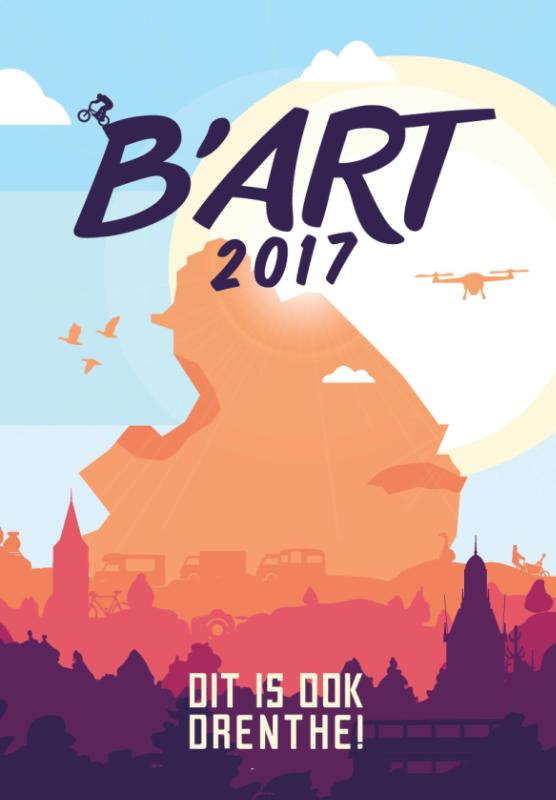 Omslag van B'ART 2017