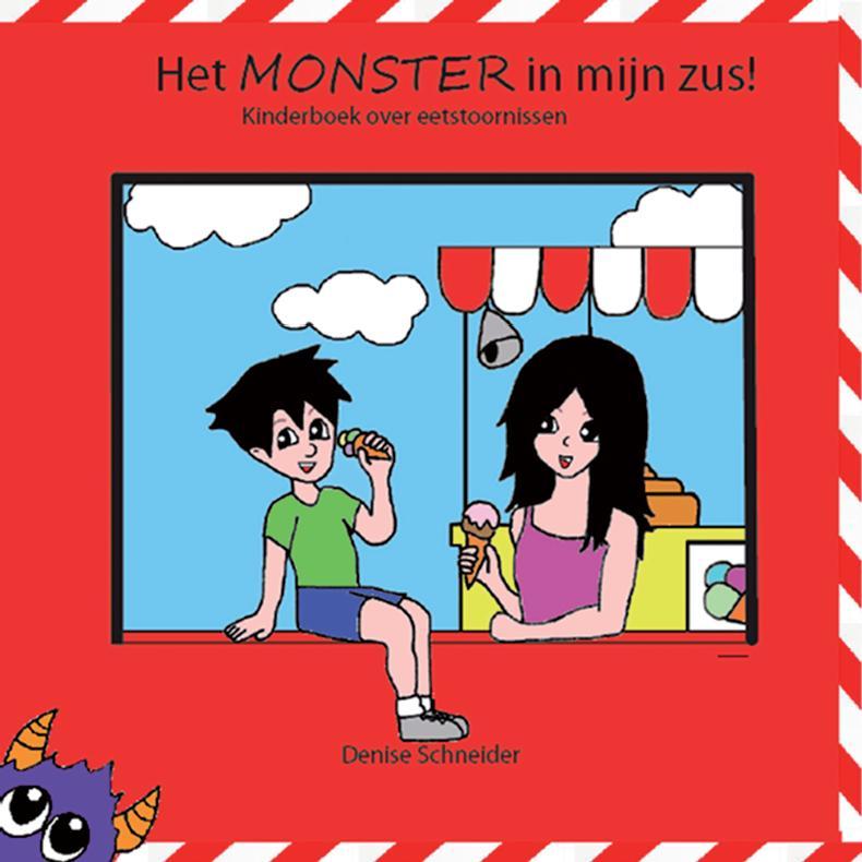 Omslag van Het monster in mijn zus