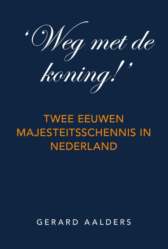 Omslag van Weg met de koning!