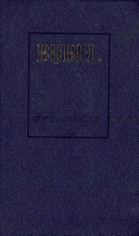 Omslag van Stevig kunstleer blauw