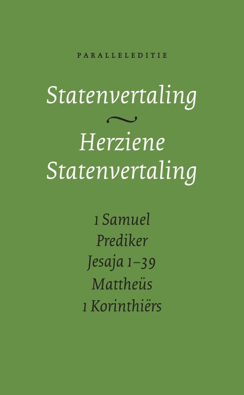 Omslag van Statenvertaling - Herziene Statenvertaling
