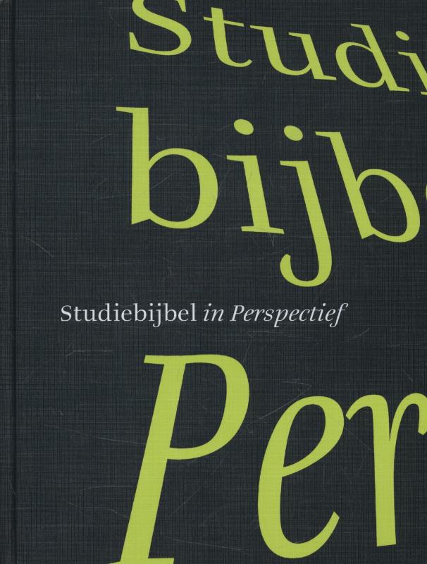 Omslag van Studiebijbel in perspectief