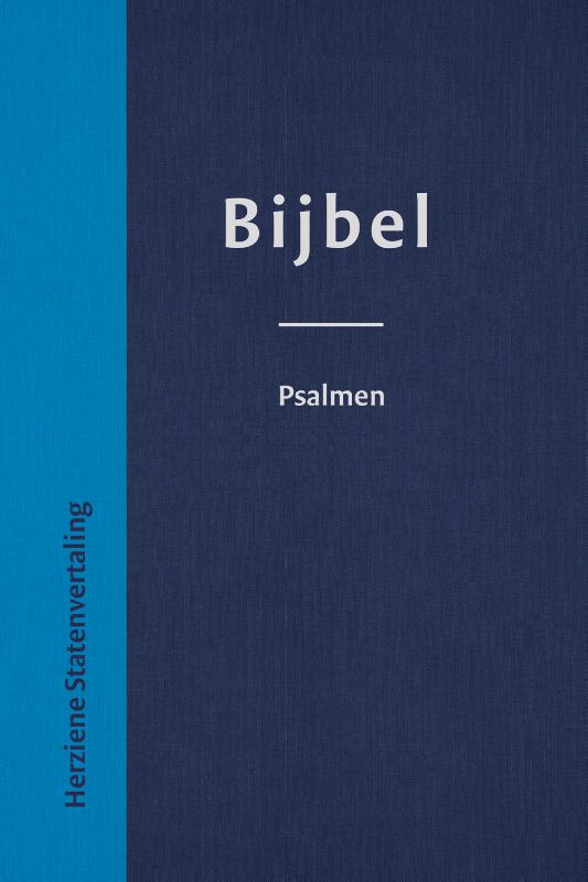 Omslag van Bijbel herziene statenvertaling blauw