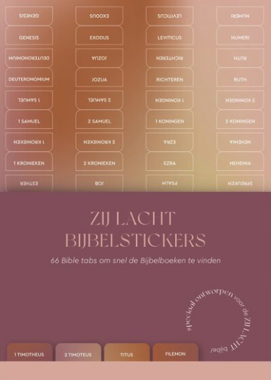 Omslag van Zij Lacht bijbelstickers