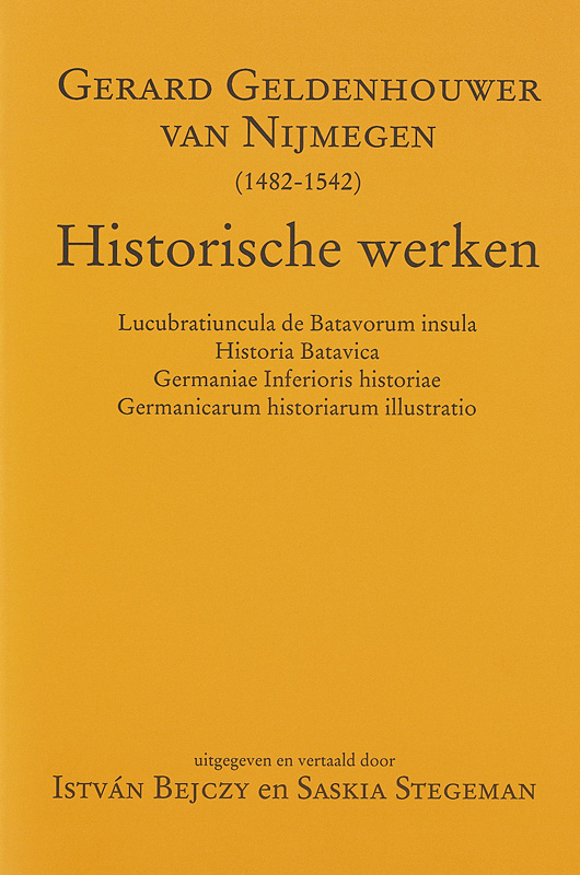 Omslag van Historische werken