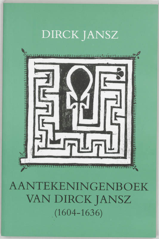 Omslag van Aantekeningenboek van dirck jansz